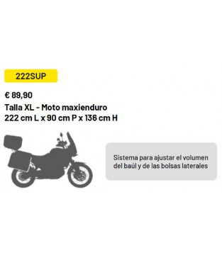Funda Moto Impermeable Tucano 222SUP