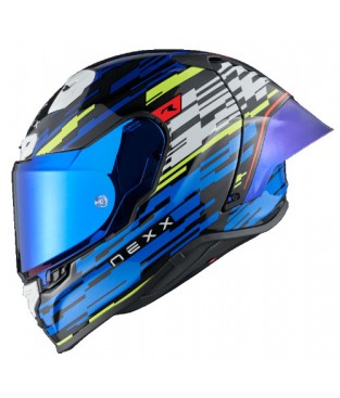 Nexx X.R3R Glitch Racer Blue Neon