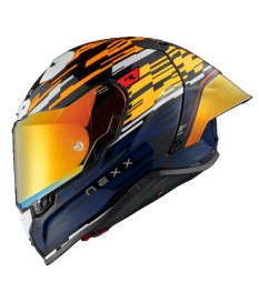Nexx X.R3R Glitch Racer Orange Blue
