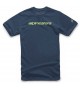 Camiseta Alpinestar Navy Lime