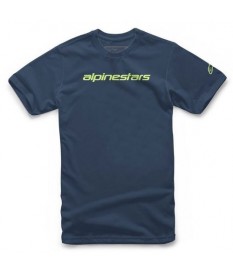 Camiseta Alpinestar Navy Lime