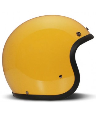 Casco DMD Retro Yellow