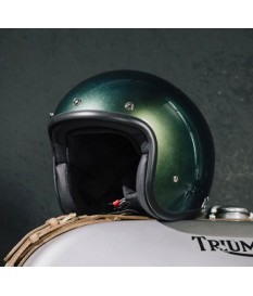 Casco DMD Retro Rainbow Green