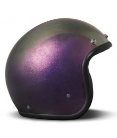 Casco DMD Retro Rainbow Violet