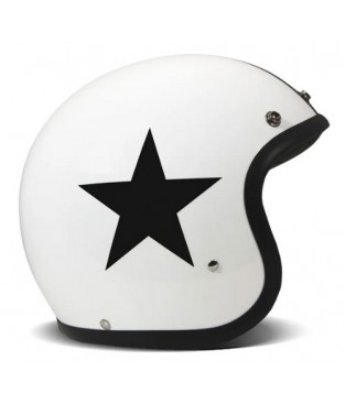 Casco DMD Retro Star White