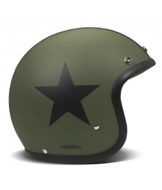 Casco DMD Retro Star Matt Green