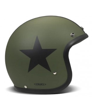 Casco DMD Retro Star Matt Green