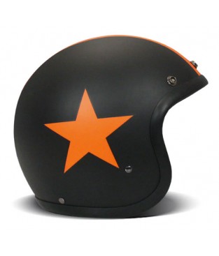 Casco DMD Retro Star Matt Orange