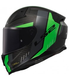 Casco LS2 Vector II Carbon Grid Mat Green