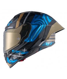 Nexx X.R3R Carbon Swirl Sku blue