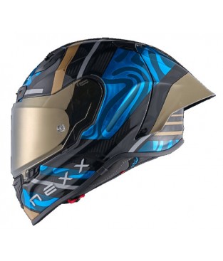 Nexx X.R3R Carbon Swirl Sku blue