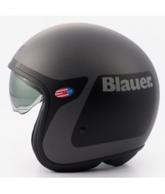 Casco Blauer Pilot 06 Go Titanium Black Matt