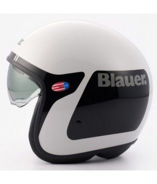 Casco Blauer Pilot 06 Go White Black