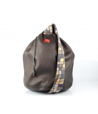 Bolsa Casco Testa Gris Mondrian Dark