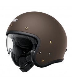 Casco Shoei JO 2 Marron Mate