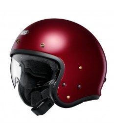 Casco Shoei JO 2 Burdeos