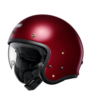 Casco Shoei JO 2 Burdeos