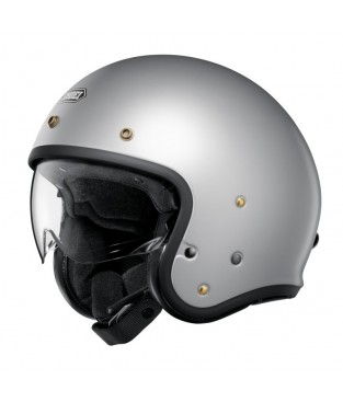 Casco Shoei JO 2 Plata Mate