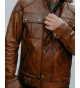Belstaff Brooklands New Burnt Cuero