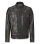 Belstaff Brooklands New Black Antique Cuero