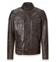 Belstaff Brooklands New Black Brown Cuero