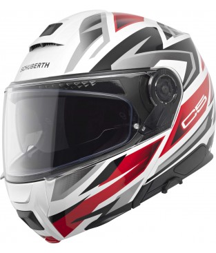 Schuberth C5 Zenith Rojo Blanco