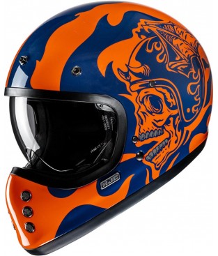 Casco Hjc V60 Flame MC27