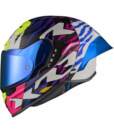 Nexx X.R3R Carbon Ziger Purple Blue