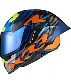 Nexx X.R3R Carbon Ziger Orange Blue
