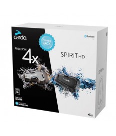 Kit Intercomunicador Cardo Freecom 4X y Spirit HD
