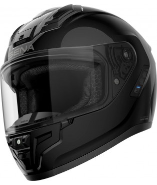 Casco Sena Phantom Negro Mesh