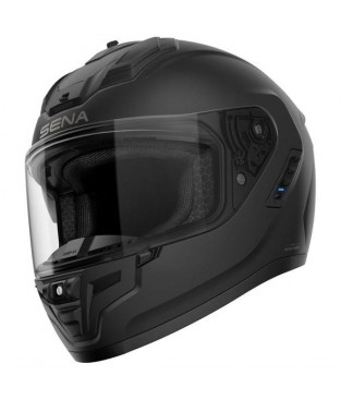 Casco Sena Phantom Negro Mate Mesh
