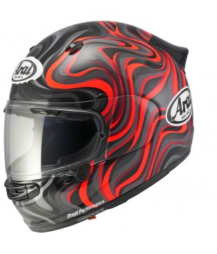 Casco Arai Quantic Swirl Red